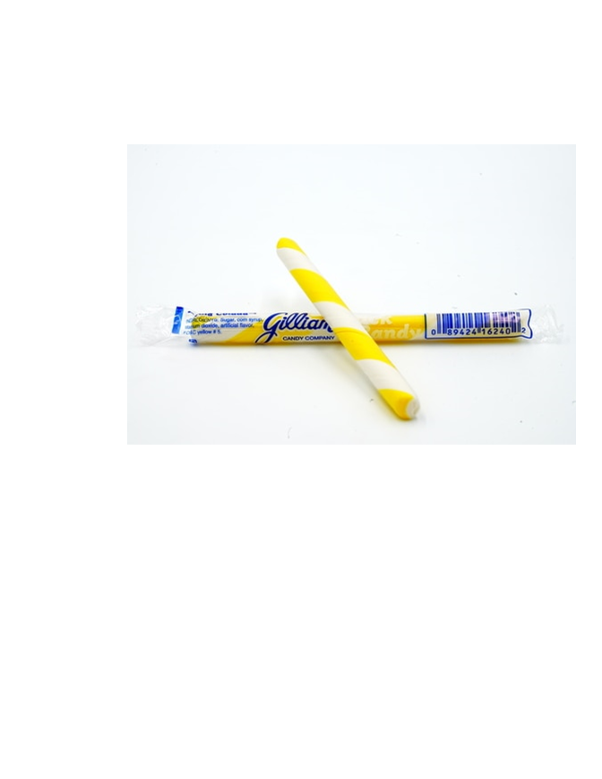 Candy Barn Express - Wholesale Hard Candy - Gilliam Pina-Colada Stick Candy1