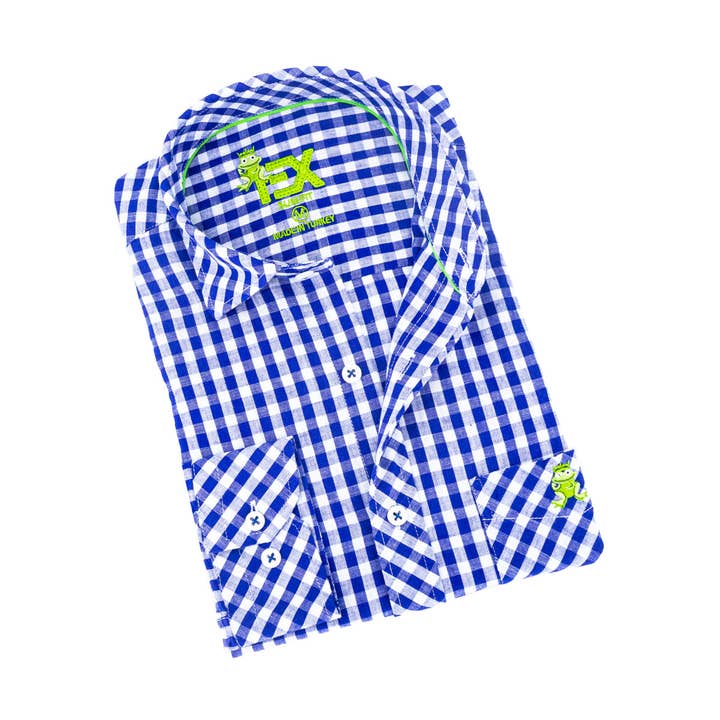 Harvard Yard FROG Linen Shirt - Navy Blue for wholesale on Faire1
