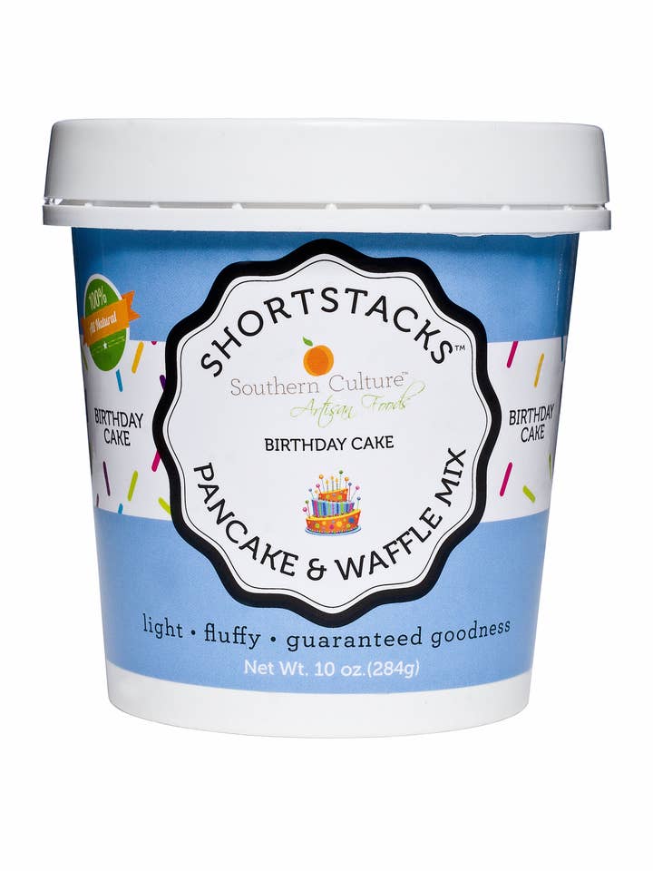 Birthday Cake Pancake and Waffle Mix for wholesale by SoCu Kitchen