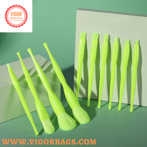 High Quality 10 pcs Candy Color Makeup Brushes Tool Set - MO for wholesale on Faire9