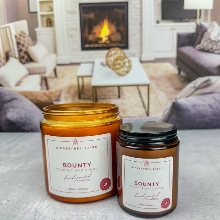 BirdseyBelizaire - Wholesale Jar/Filled Candle - Bounty - Naturally Scented Candle1
