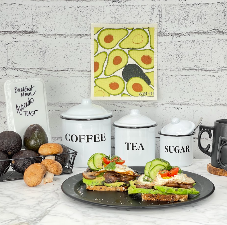 Wet-it! - Wholesale Dishcloth - Avocado Swedish Cloth2