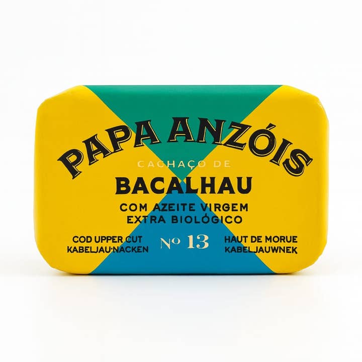 Conserveira do Arade - Vente Poissons en conserve - Morue à l'Huile d'Olive Vierge Extra BIO (Papa Anzóis)0