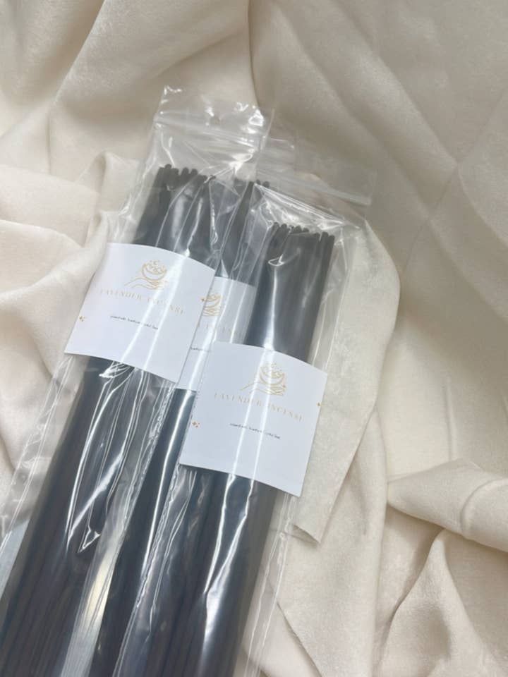 Lavender Incense for wholesale by Bienestar Celestial LLC