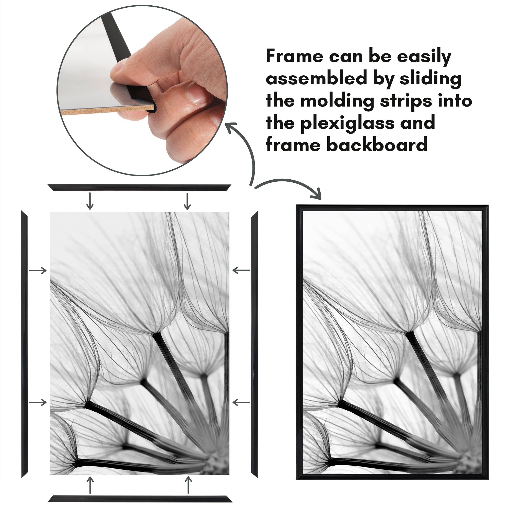 Americanflat - Wholesale Picture Frame - 3 Pack Lightweight Poster Frames18