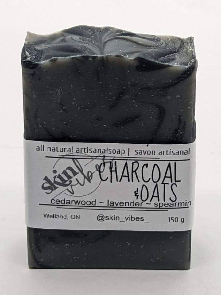 Trækul og havre Håndværkssæbe for engroshandel hos Taste of Honey Canada