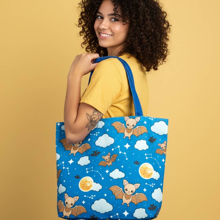 LuxCups Creative - Wholesale Tote Bag - Women's - Baby Bat Tote Bag1