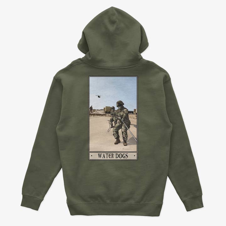 Water Dogs Hoodie for wholesale by Platoon Daddy LLC