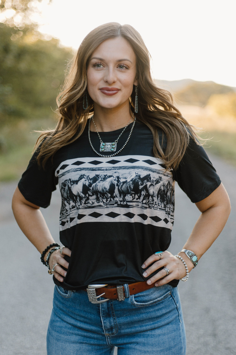 Sterling Kreek – Engroshandel T-shirt – til kvinder – Remuda Rush Top3