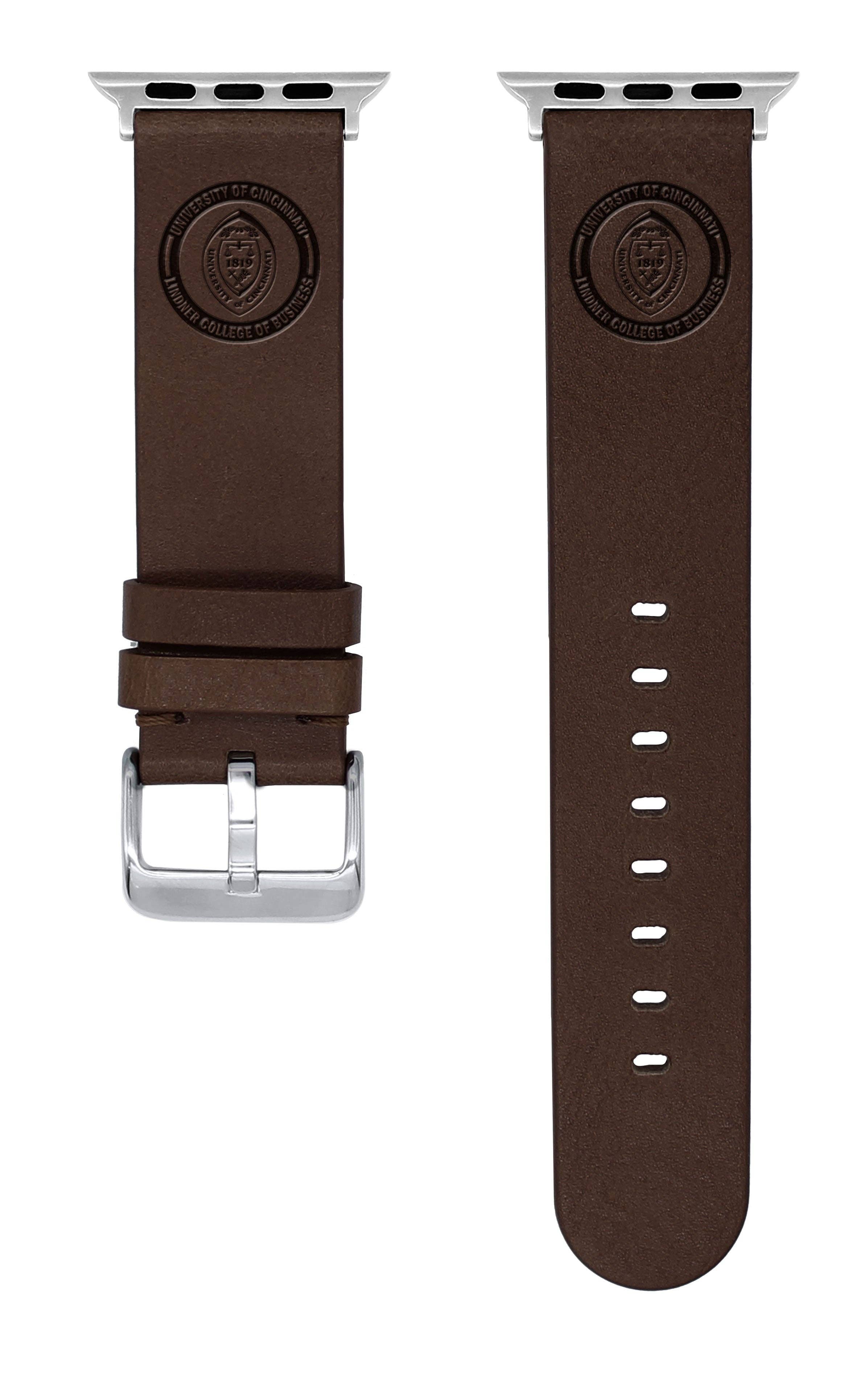 Affinity Bands – wholesale Watch band/strap – Women's – Carl H. Lindner College of Business Leather Apple Watch Band1