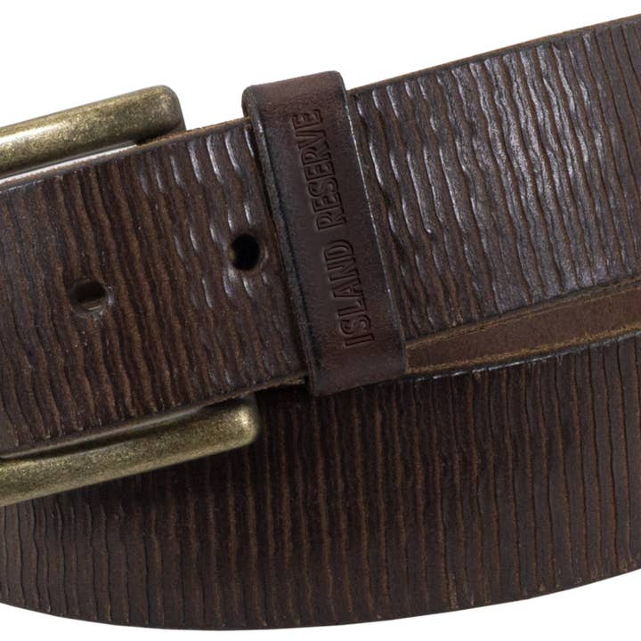 Ceinture en cuir Island Reserve Martin pour la vente par Margaritaville