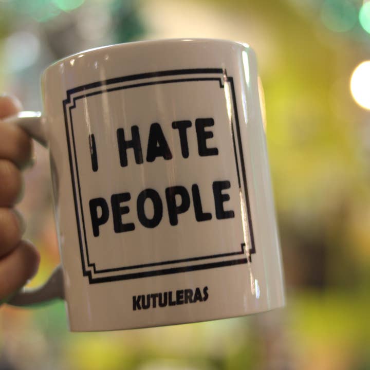 Kutuleras - Wholesale Coffee Mug - Hate people mug rude Sarcastic Gift punk message4