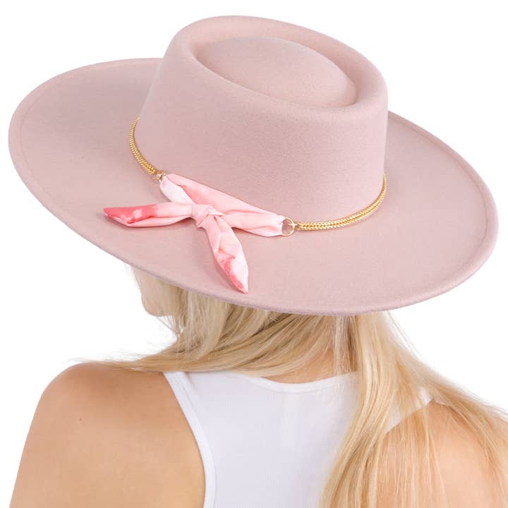 Cap Zone – Großhandel Fedora-Hut – Damen – Lux Ribbon Rancher-Mütze aus goldener Bolero-Kunstwolle28