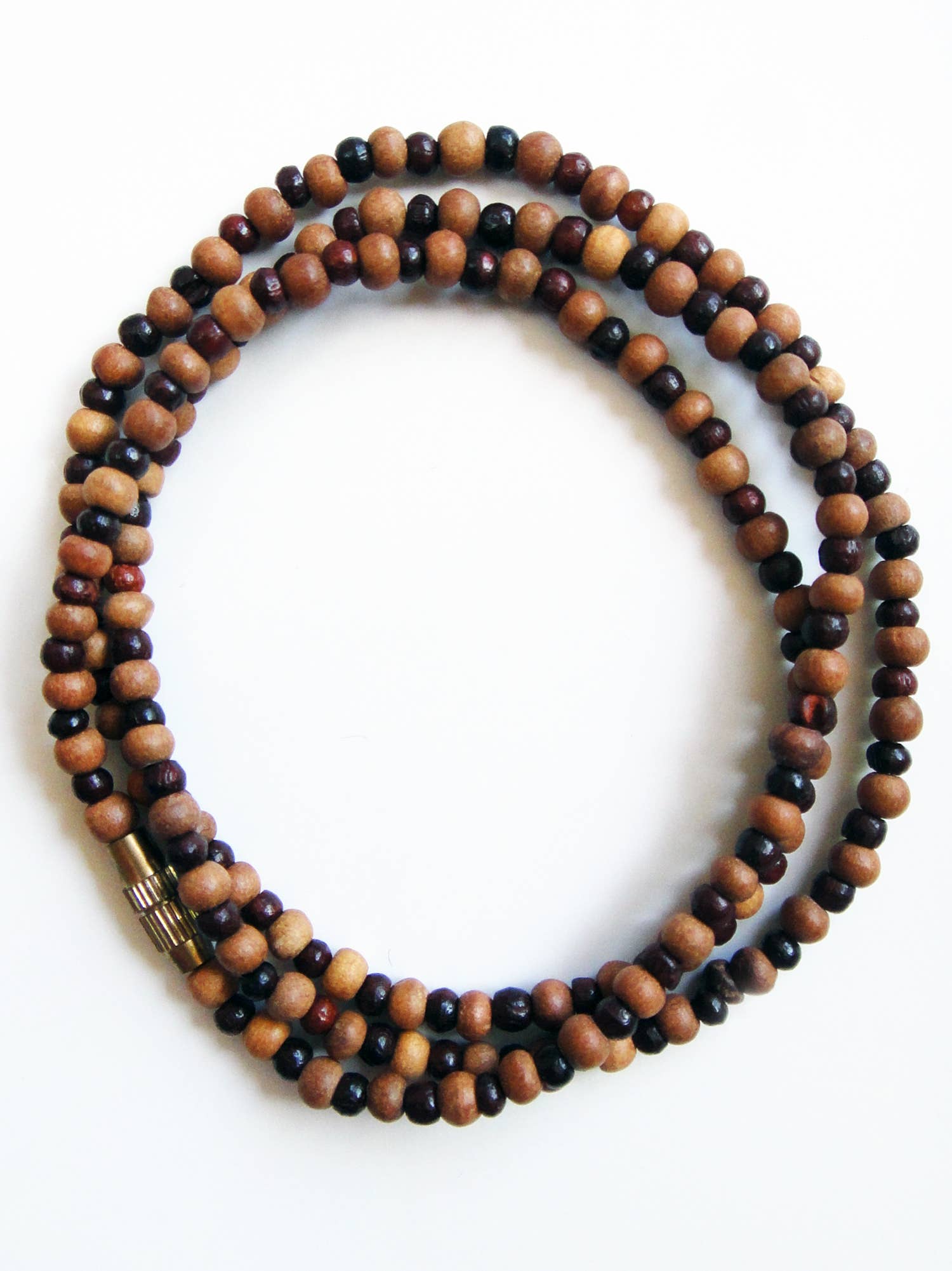 Tika - Wholesale Beaded/Pearl Necklace - Wood Necklace- 3mm5