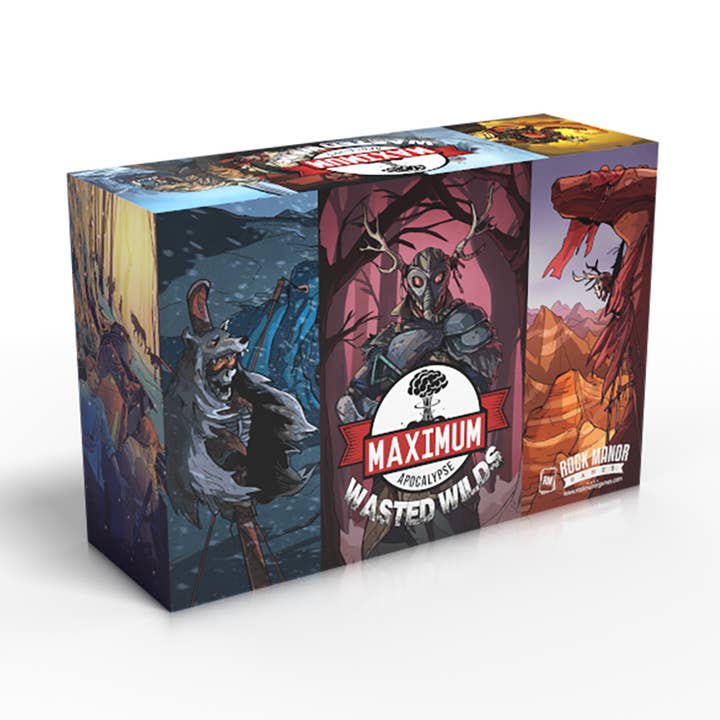 Maximum Apocalypse: Wasted Wilds für den Großhandel von Rock Manor Games