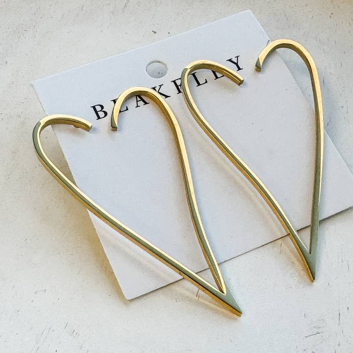 BLAKELEY - Vente Boucles d'oreilles pendantes - BOUCLES D'OREILLES COEUR0