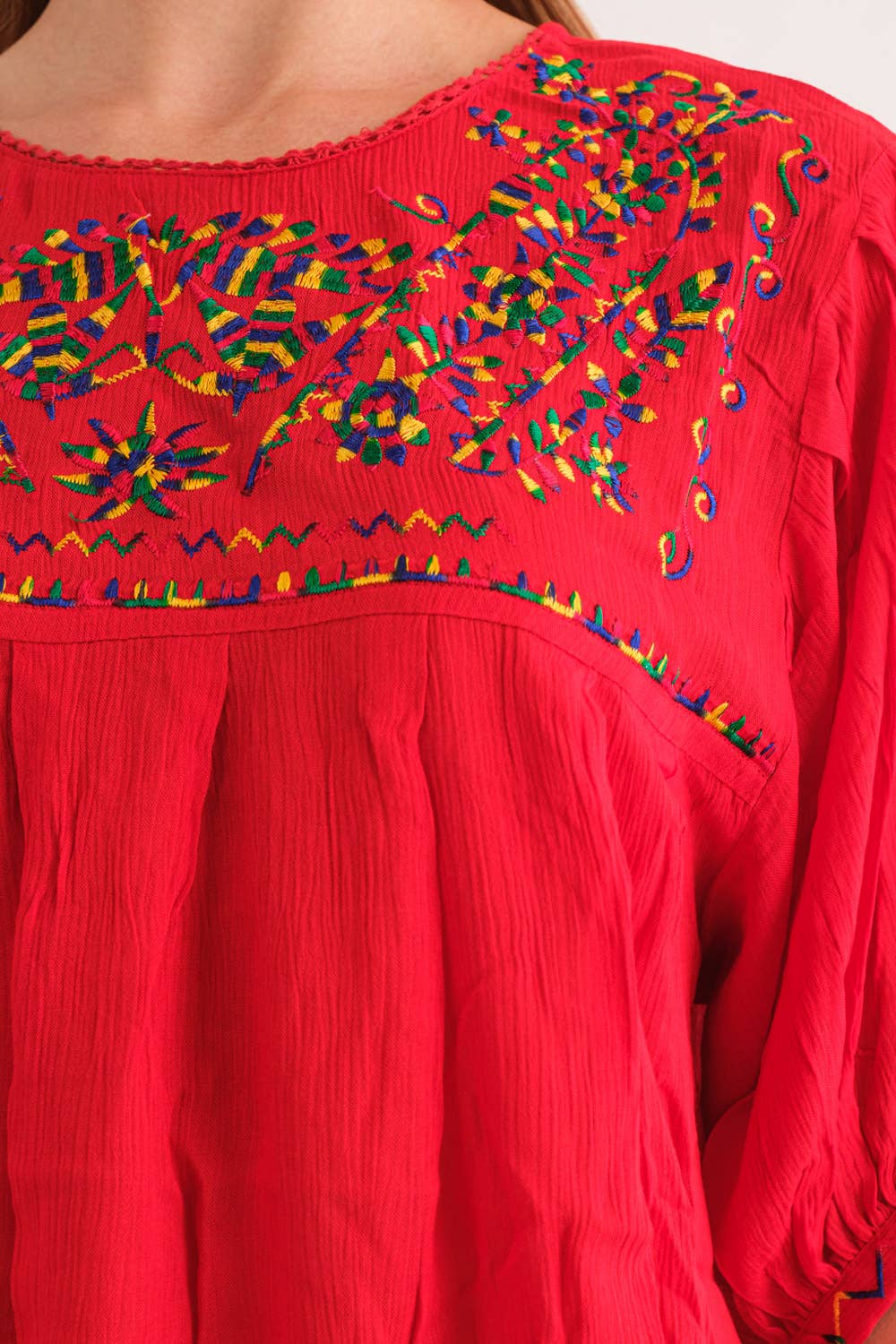 Raj Trading & Imports (USA) Inc. - Vendita all'ingrosso Camicetta - Donna - Top Ricamato Miley12