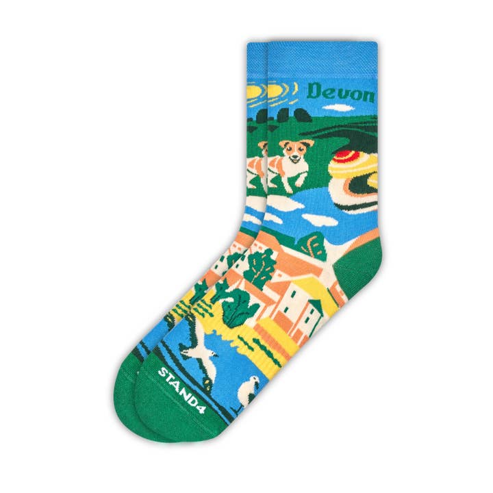 Devon County voor wholesale door Stand4 Socks