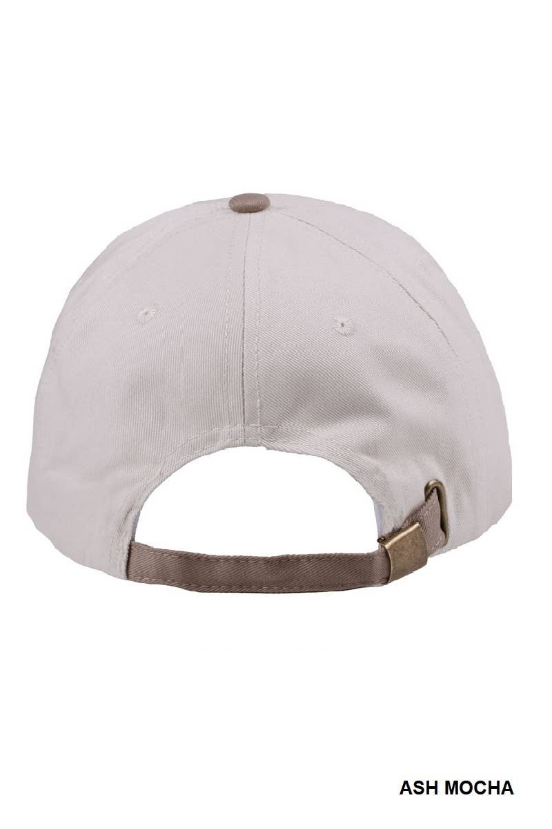 Vanilla Monkey - Wholesale Baseball Cap - Women's - Darlin' Embroidered Two-tone Canvas Cotton Cap10