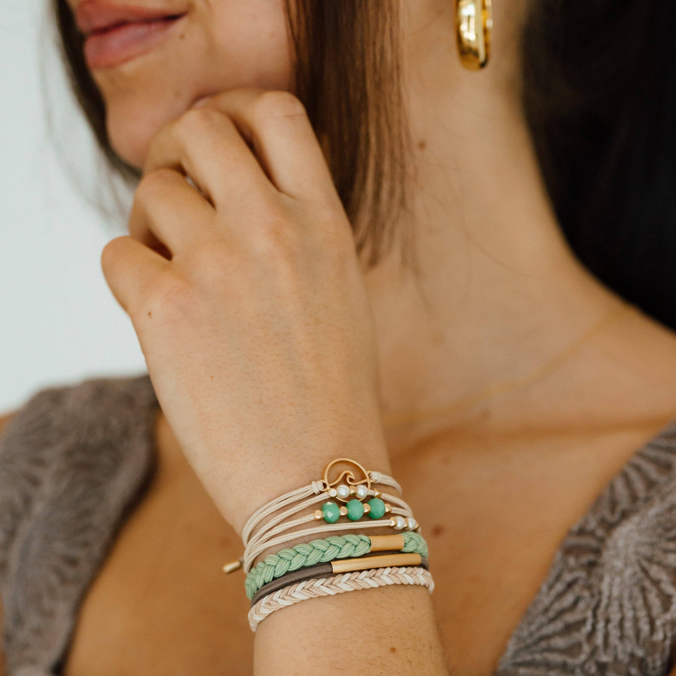 K'lani hair tie bracelets - Wholesale Jewelry Set - Reflect9