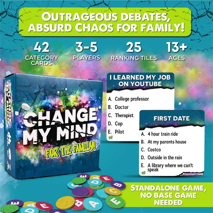 Change My Mind - Wholesale Card Game - Change My Mind - For The Family1