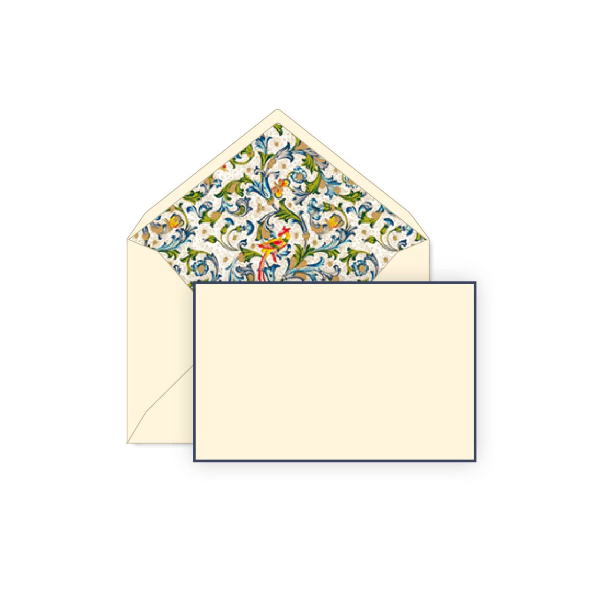 Orange Art/Creative Art Materials - Wholesale Stationery/Notecard Set - Rossi 1931 100% Cotton Flat Card Letter Sets10