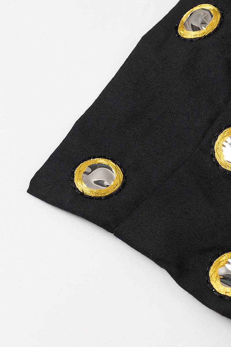 Mccolin – Engroshandel Top- og nederdelsæt - Dame – Polkaprikket sæt med spaghetti-stropper4