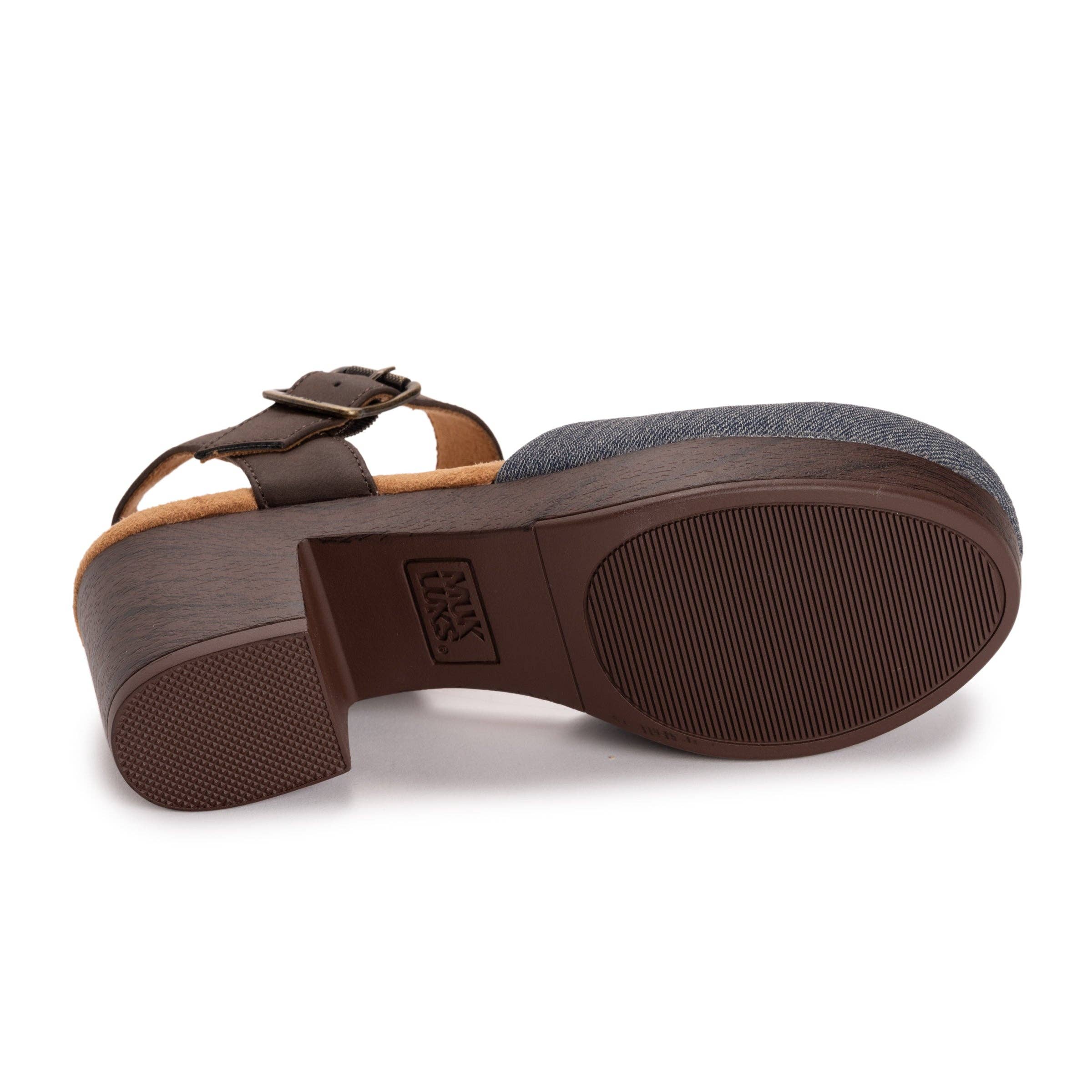 Muk Luks - Wholesale Sandals - Women's - MUK LUKS Women's Merritt Closed Toe Quarter Strap Shoe20