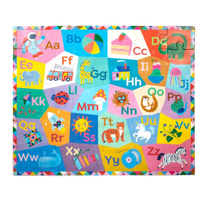 eeBoo - Wholesale Puzzle - Kids - Alphabet 36 Piece Giant Puzzle2