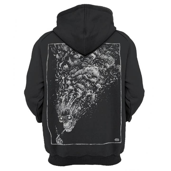 Mand i brand Unisex Pullover Hoody for engroshandel hos Godmachine