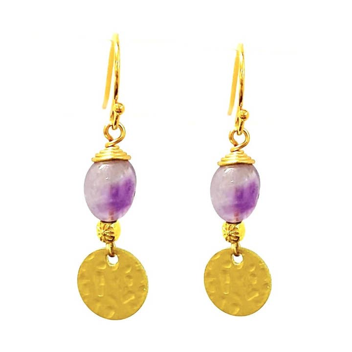 Boucles d'oreilles Iob pour la vente par MINU Jewels