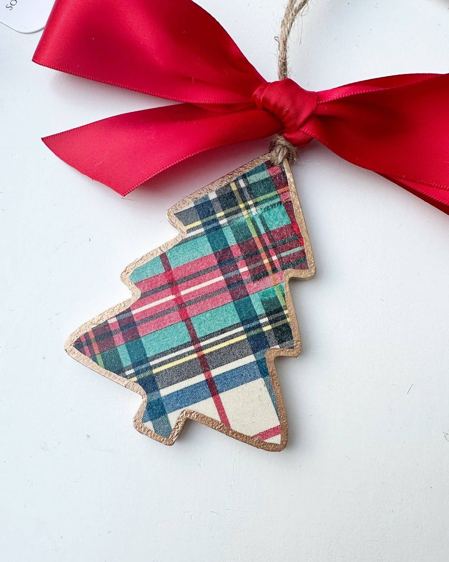 SoCharm Designs - Wholesale Ornament - Tartan Plaid 2 Tree Ornament