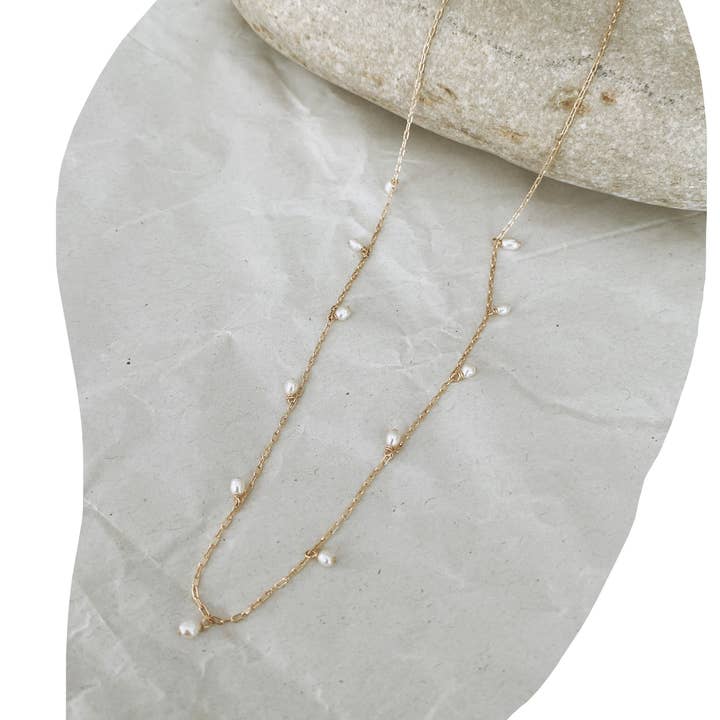 Marida Jewelry - Wholesale Beaded/Pearl Necklace - Jasmine Necklace1