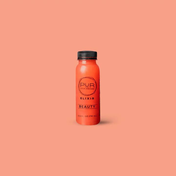 PUR Cold Pressed Juice - Wholesale Wellness Juice/Tonic - BEAUTY - WELLNESS JUICE SHOTS - ELIXIR PACK