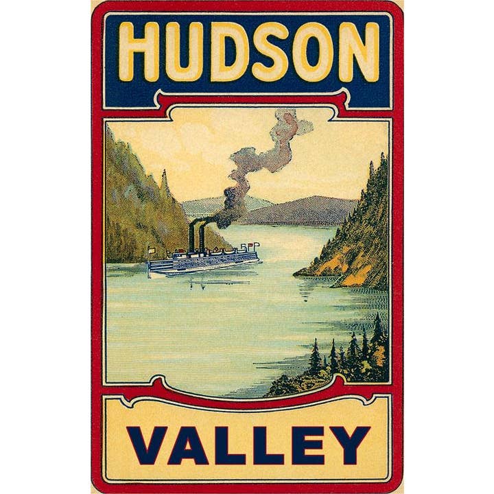 Postcard NS-922 Hudson Valley Decal for wholesale by Found Image Press