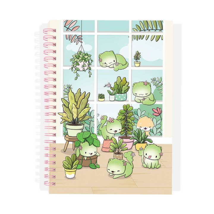 Kaktuskatte | Klistermærkebog for engroshandel hos CutieSquad