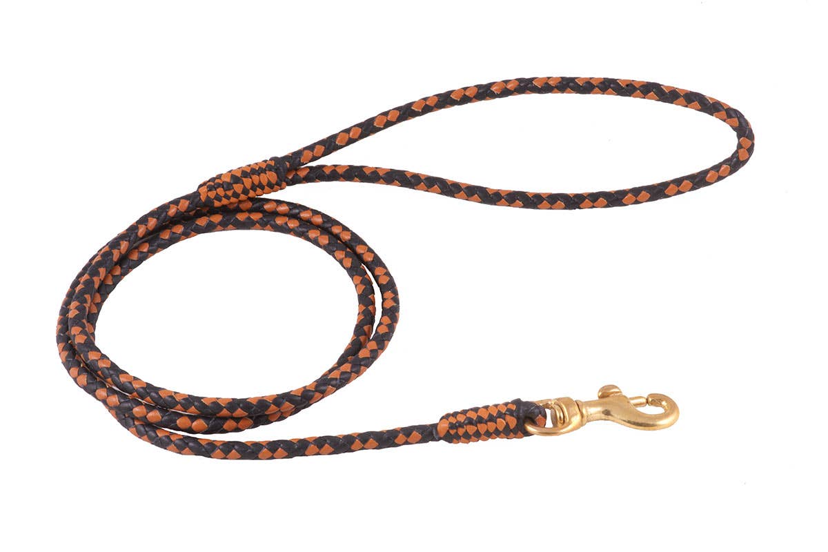 Alvalley - Wholesale Pet Leash - Dog - Braided Leather Snap Leads69