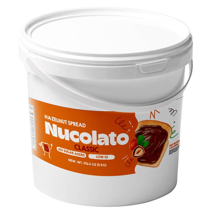 Classic Hazelnut Bucket | Healthy Snacks, Sugar Free, Keto for wholesale by Nucolato