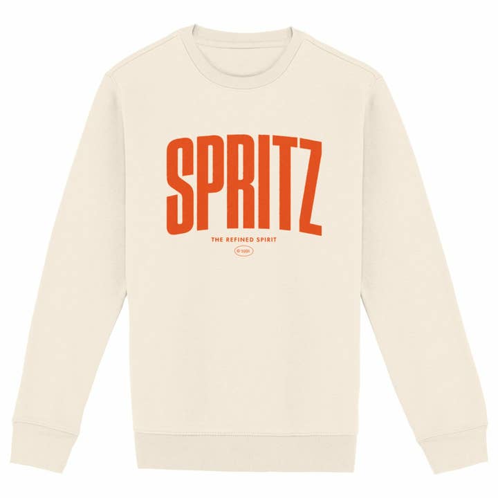 The Refined Spirit - Wholesale Graphic Sweatshirt - Unisex - Spritz - Organic Sweatshirt