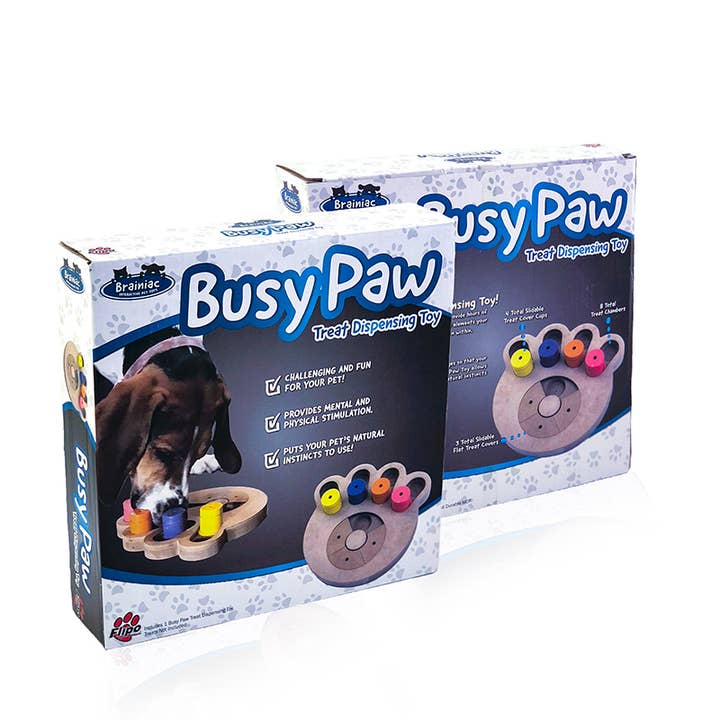 Flipo Group, Ltd. - Wholesale Pet Toy - Cat/Dog - Brainiac Busy Pawâ„¢ Interactive Pet Toy