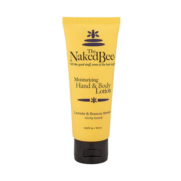 2.25 oz. Lavender & Beeswax Absolute Hand & Body Lotion for wholesale by The Naked Bee