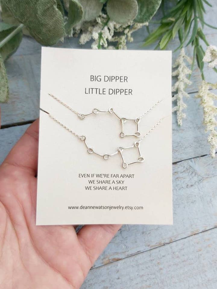 Conjunto de colar Little Dipper Big Dipper por atacado de Deanne Watson Jewelry