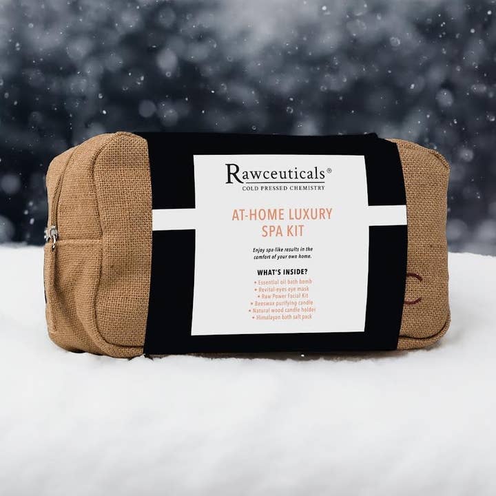 Kit spa de luxe At Home - Rawceuticals pour la vente par emerginC