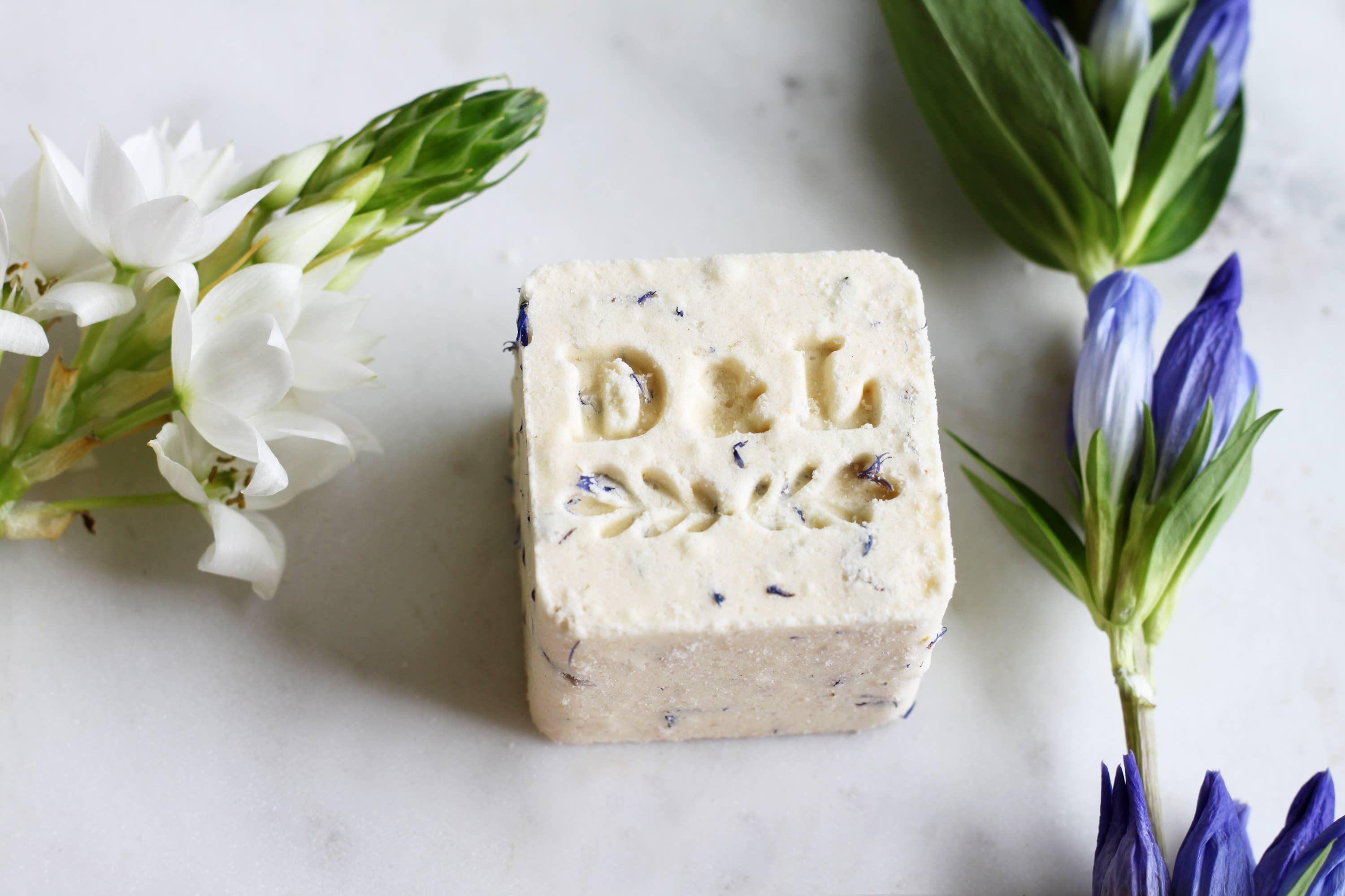 Dot & Lil - Vente Bombe de bain/poudre effervescente pour le bain - Cube de bain au lait mousseux au thé blanc et au gingembre6