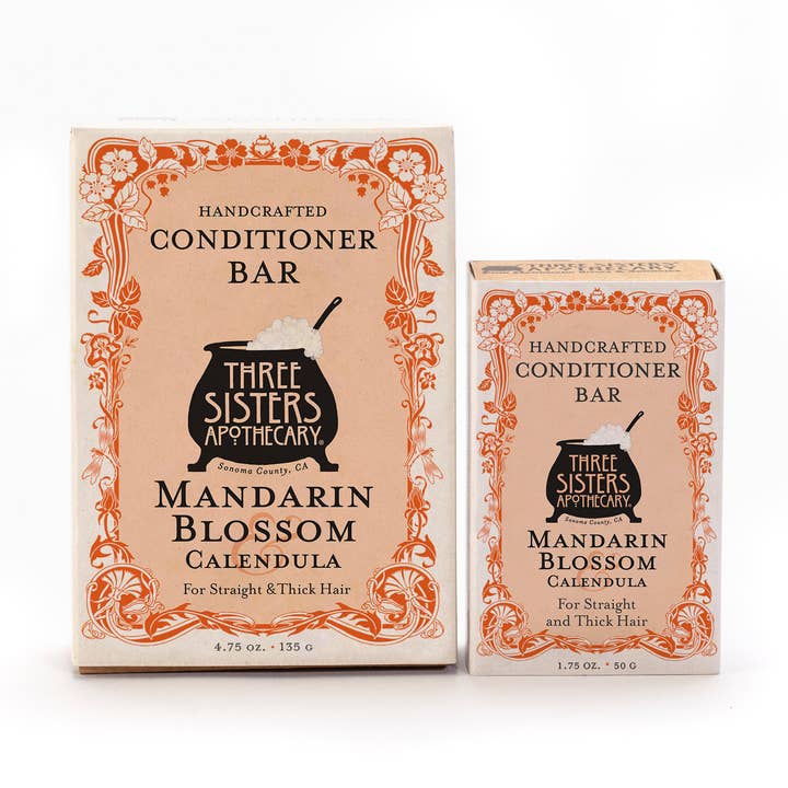 Conditioner Bar Mandarin Blossom & Calendula for wholesale by Soap Cauldron