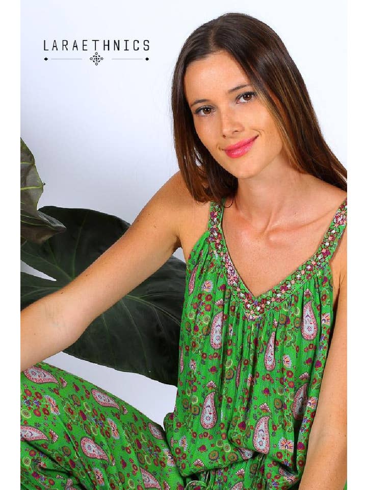 LARA ETHNICS - Wholesale Jumpsuit – Women's - TANK TOP - JAMU13
