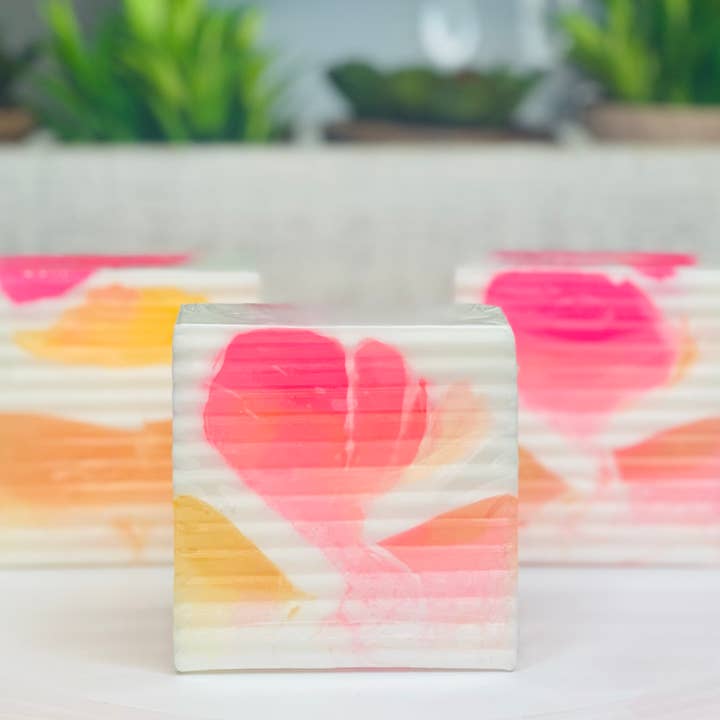Southern Sunset Handcrafted Bar Soap for wholesale by The Bootheel Soap Company