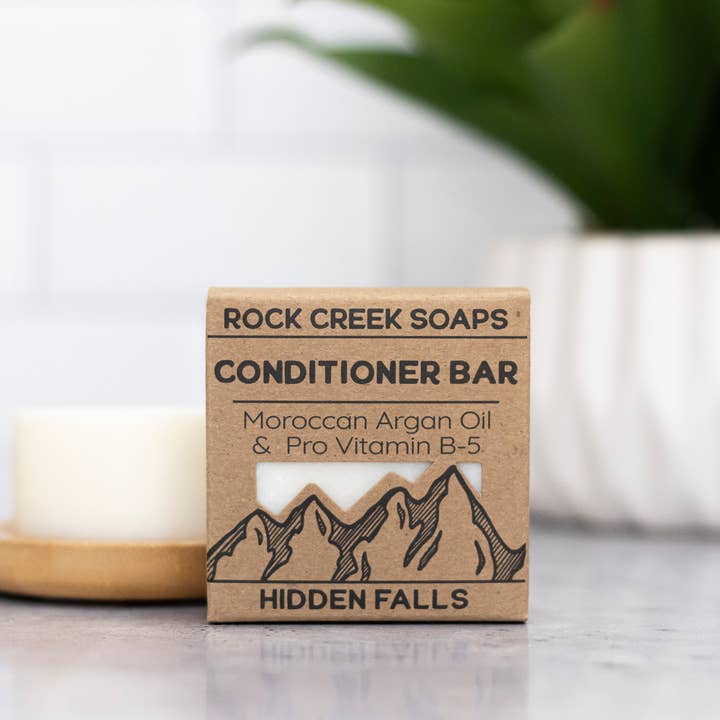 Rock Creek Soaps - Wholesale Hair Conditioner - Conditioner Bar | Argan Oil | Hidden Falls