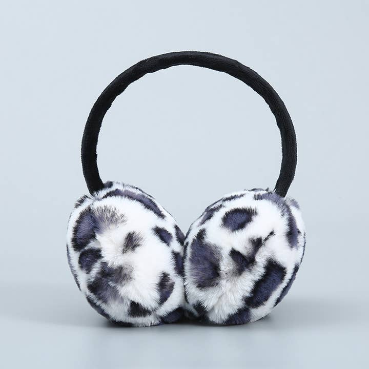 ACCITY - Wholesale Earwarmers/Ear Muffs - Women's - CUTE LEOPARD PRINT ANTIFREEZE EARMUFFS_CWMM14311