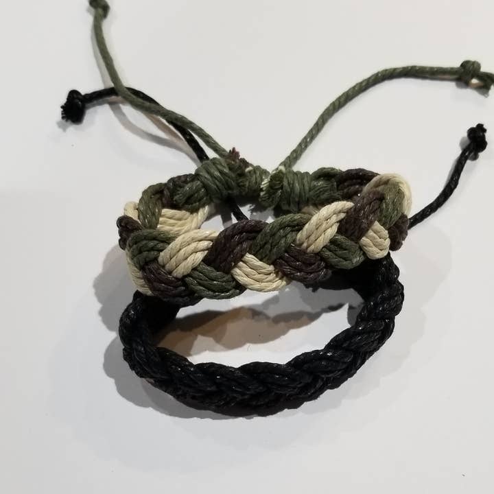 Blushing Owl Co – Engroshandel Flettet armbånd – Flettet Hamp Rope Armbånd